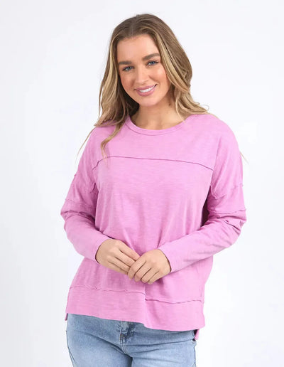 Jayne Throw On Top - Fuchsia-Foxwood-Lima & Co