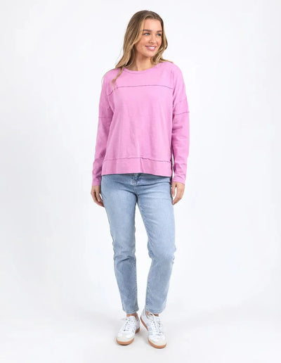 Jayne Throw On Top - Fuchsia-Foxwood-Lima & Co
