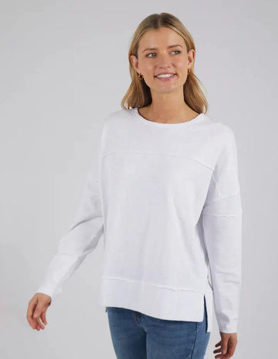 Jayne Throw On - White-Foxwood-Lima & Co