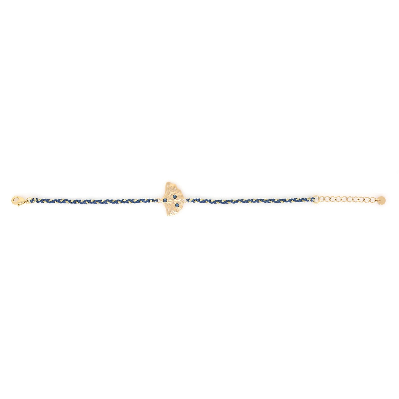 Jinka Braided Ginkgo Bracelet-Franck Herval-Lima & Co