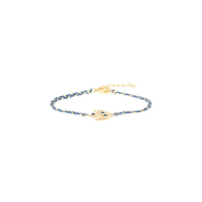 Jinka Braided Ginkgo Bracelet-Franck Herval-Lima & Co