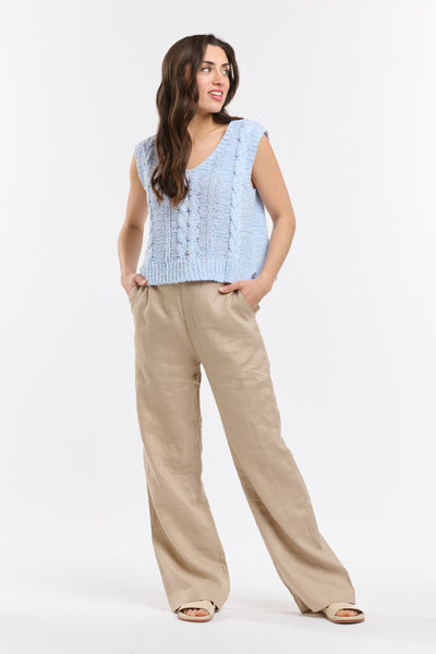 Josie Vest - Blue-Italian Star-Lima & Co