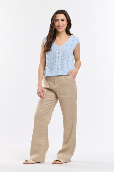 Josie Vest - Blue-Italian Star-Lima & Co