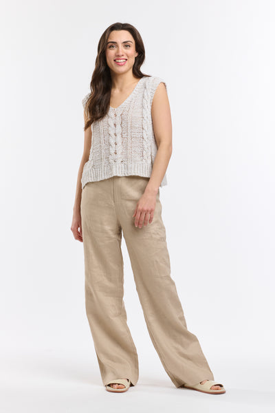 Josie Vest - Beige-Italian Star-Lima & Co