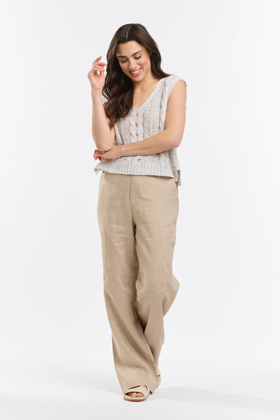 Josie Vest - Beige-Italian Star-Lima & Co