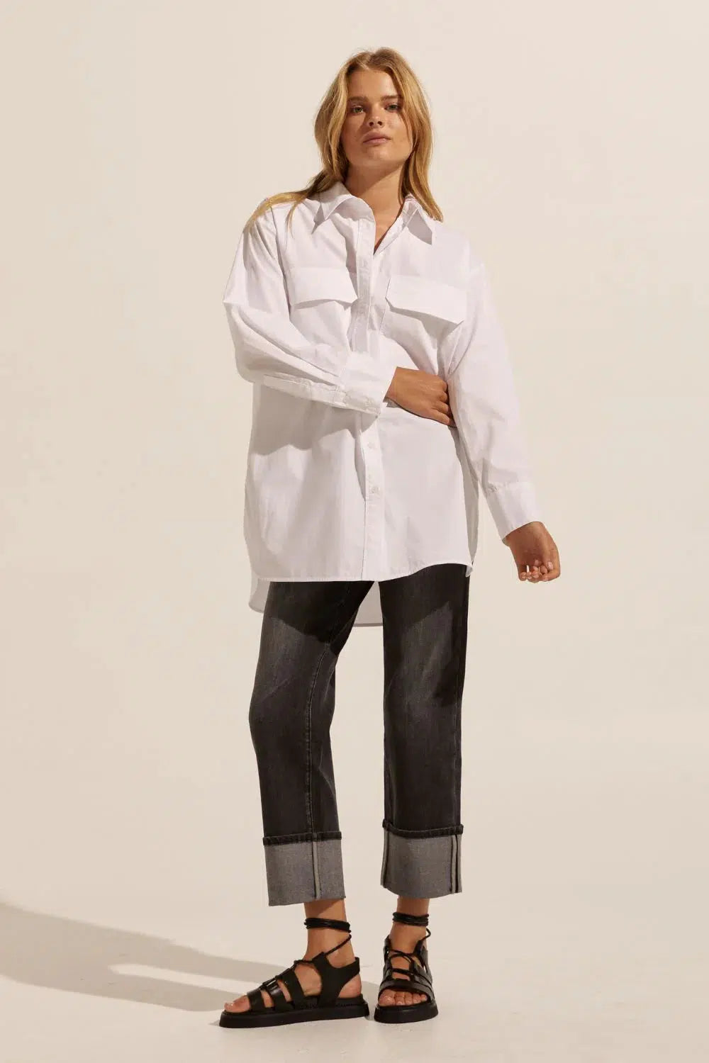 Journey Jean - Washed Black Denim-Zoe Kratzmann-Lima & Co