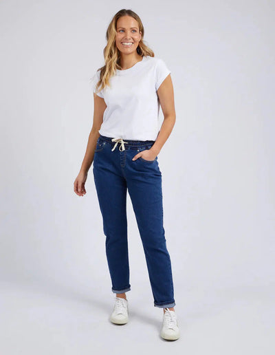 Juliette Jogger Jean - Blue-Foxwood-Lima & Co