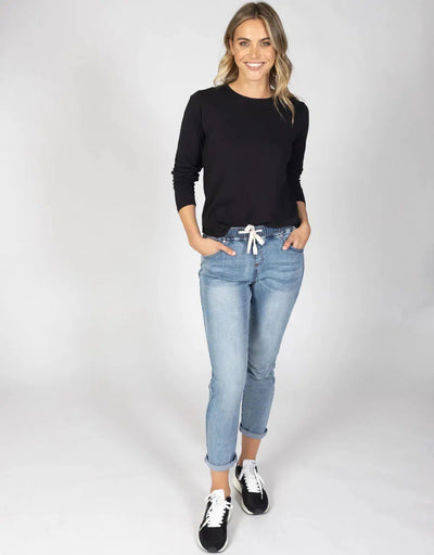 Juliette Jogger Jean - Light Blue-Foxwood-Lima & Co