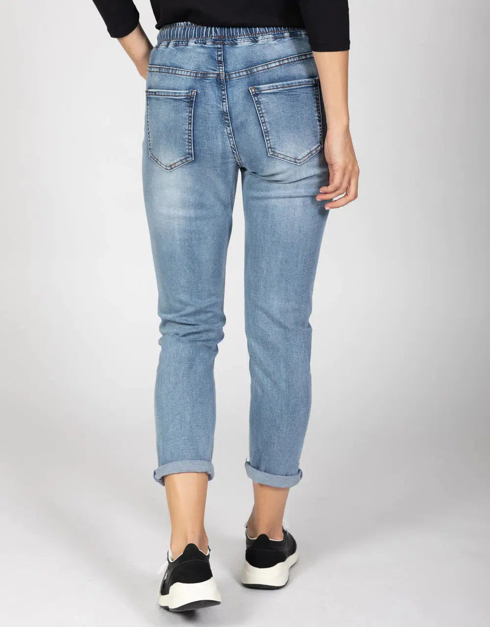 Juliette Jogger Jean - Light Blue-Foxwood-Lima & Co