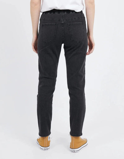 Juliette Jogger Jean - Wash Black-Foxwood-Lima & Co