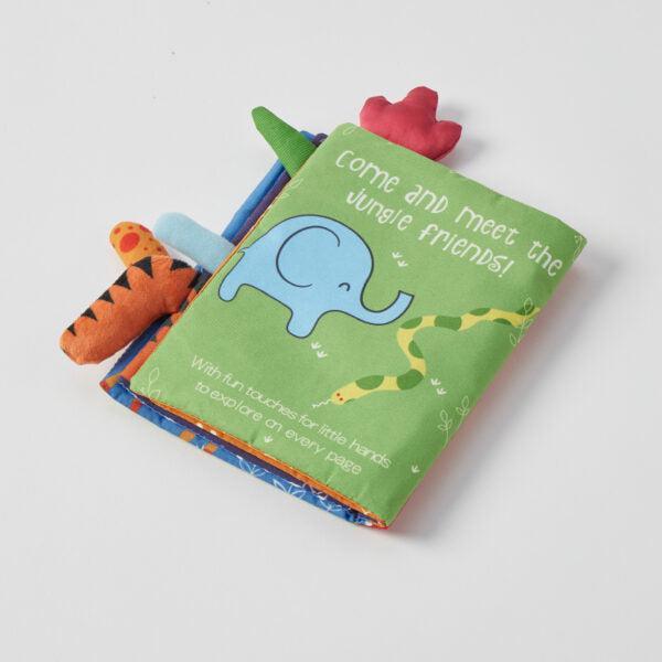 Jungle & Dinosaur Fun Fabric Book-PILBEAM LIVING-Lima & Co