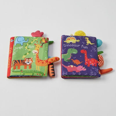 Jungle & Dinosaur Fun Fabric Book-PILBEAM LIVING-Lima & Co