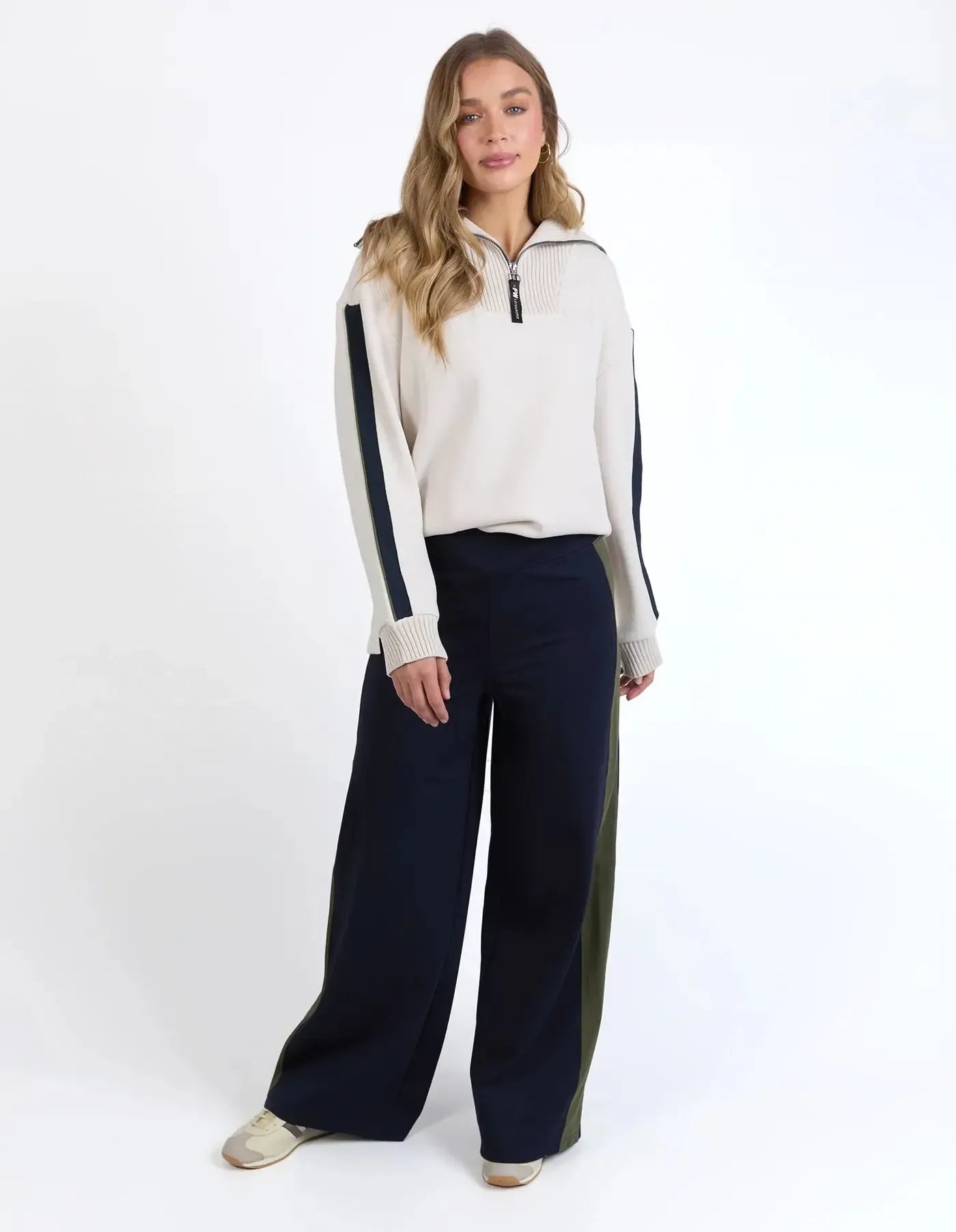Juno Pant - Navy-Foxwood-Lima & Co