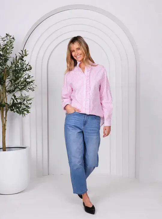 Kala Shirt - Pink-Lima and Co-Lima & Co