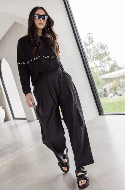 Kaltex Pant - Black-ALEXANDRA-Lima & Co