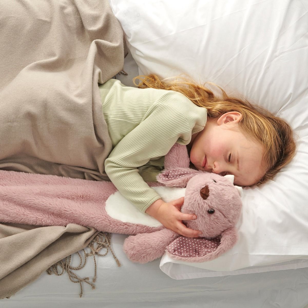 Kids Animal Long Hot Water Bottle - Bunny-Albi-Lima & Co