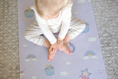 Kids Yoga Mat - Enchanted Print-Mindful and Co-Lima & Co