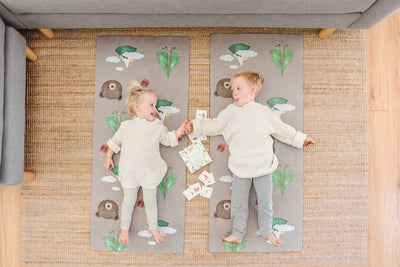 Kids Yoga Mat - Nature Print-Mindful and Co-Lima & Co