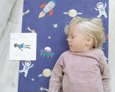 Kids Yoga Mat - Space Print-Mindful and Co-Lima & Co