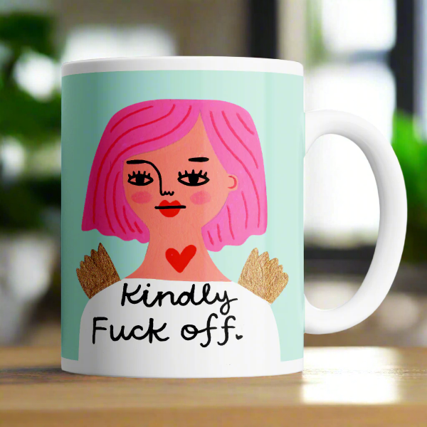 Kindly F Off Mug-Disrupted Industries-Lima & Co