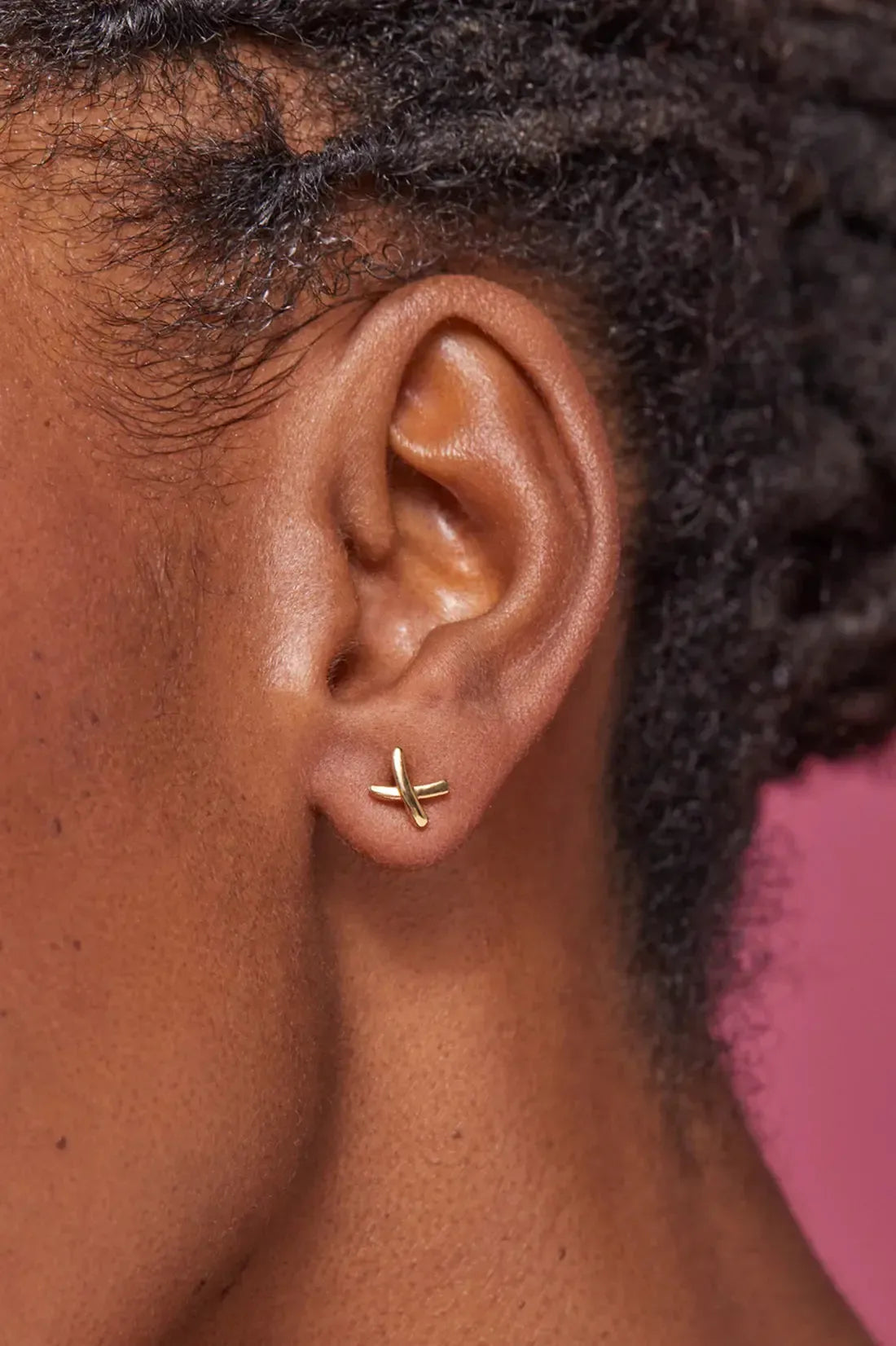 Kiss Stud - Gold Plated-Estella Bartlett-Lima & Co