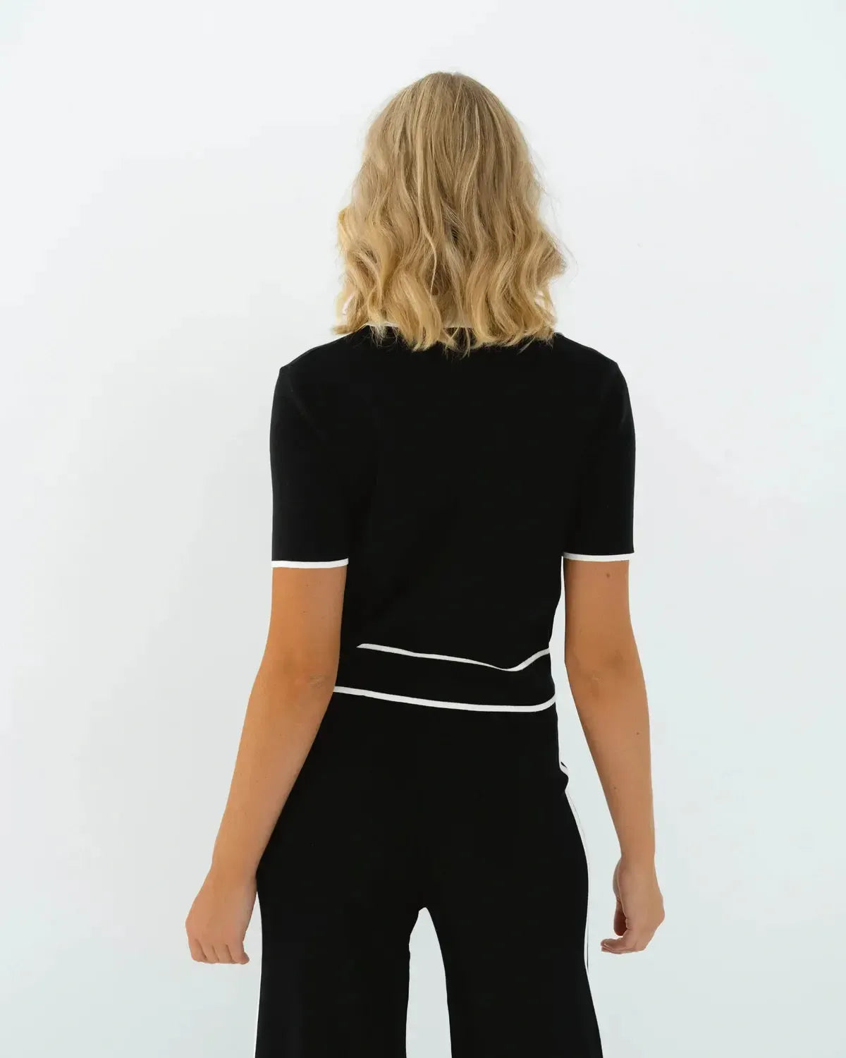Knit Top - Black-Lima & Co-Lima & Co