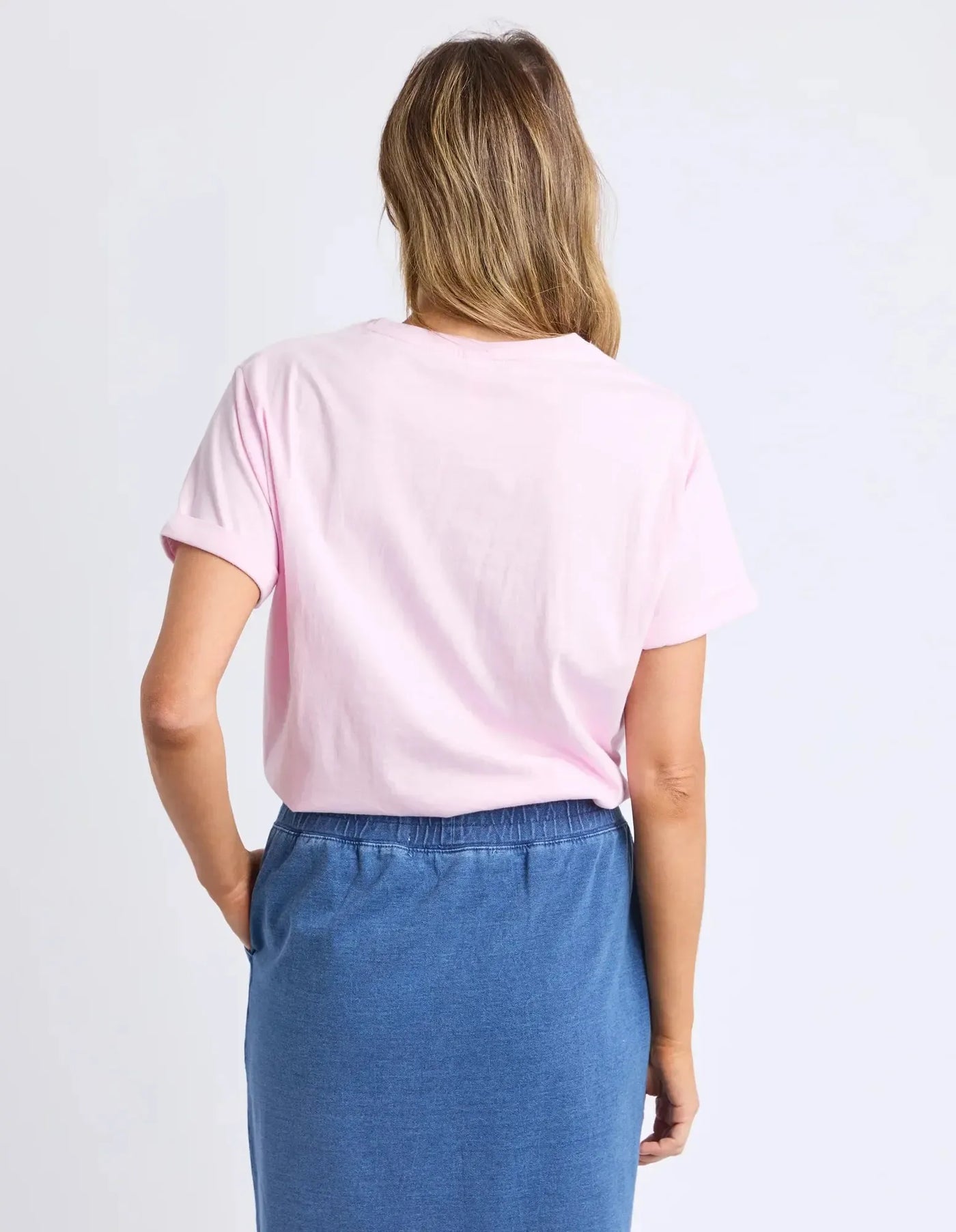 Knot S/S Tee - Pink Lady-Elm Lifestyle-Lima & Co