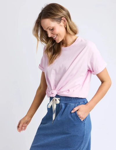Knot S/S Tee - Pink Lady-Elm Lifestyle-Lima & Co