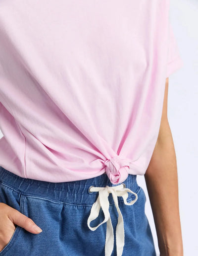 Knot S/S Tee - Pink Lady-Elm Lifestyle-Lima & Co