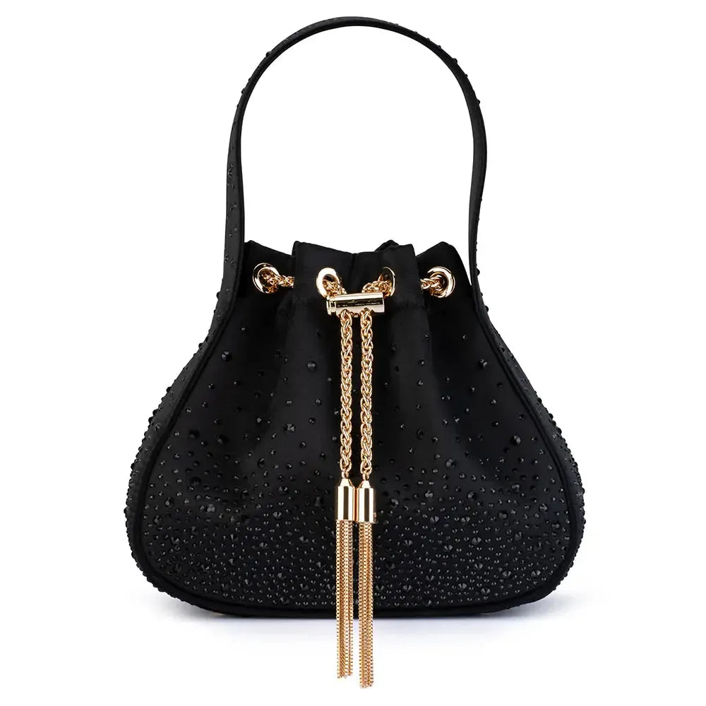 Krystal Hotfix Pouch - Black-Olga Berg-Lima & Co