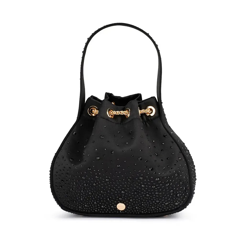 Krystal Hotfix Pouch - Black-Olga Berg-Lima & Co