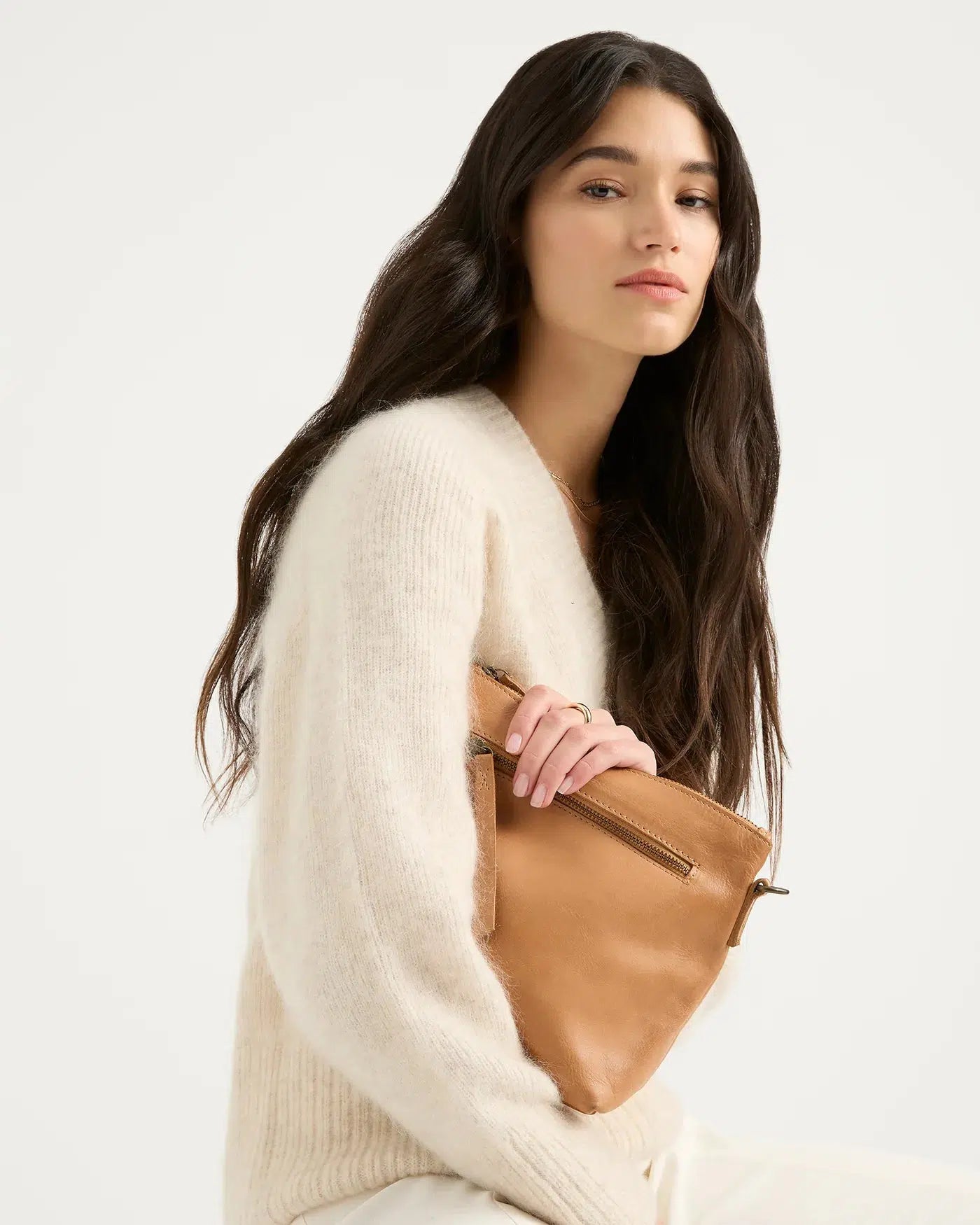 Large Essential Pouch - Tan-Juju and Co-Lima & Co