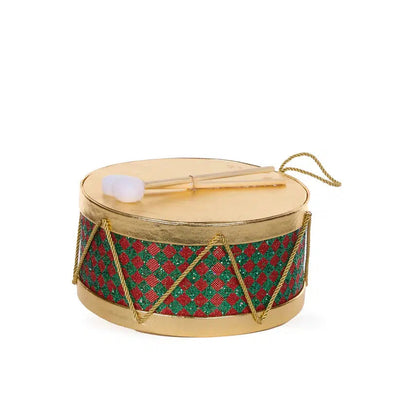 Large Traditonal Drum Hanging-Holly and Ivy-Lima & Co