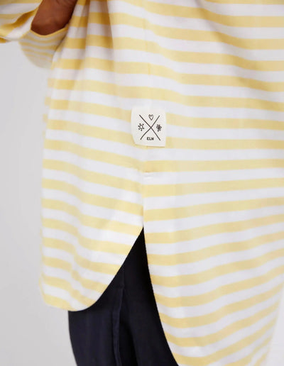 Lauren Stripe Long Sleeve Tee - Banana-Elm Lifestyle-Lima & Co