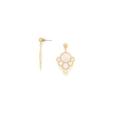 Lauryne Big Ball Post Earring-Franck Herval-Lima & Co