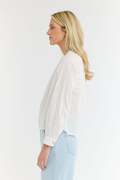 Layla Cotton Top - White-365 Days-Lima & Co