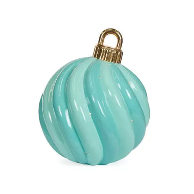 Led Aqua Swirl Bauble Decor-Holly and Ivy-Lima & Co