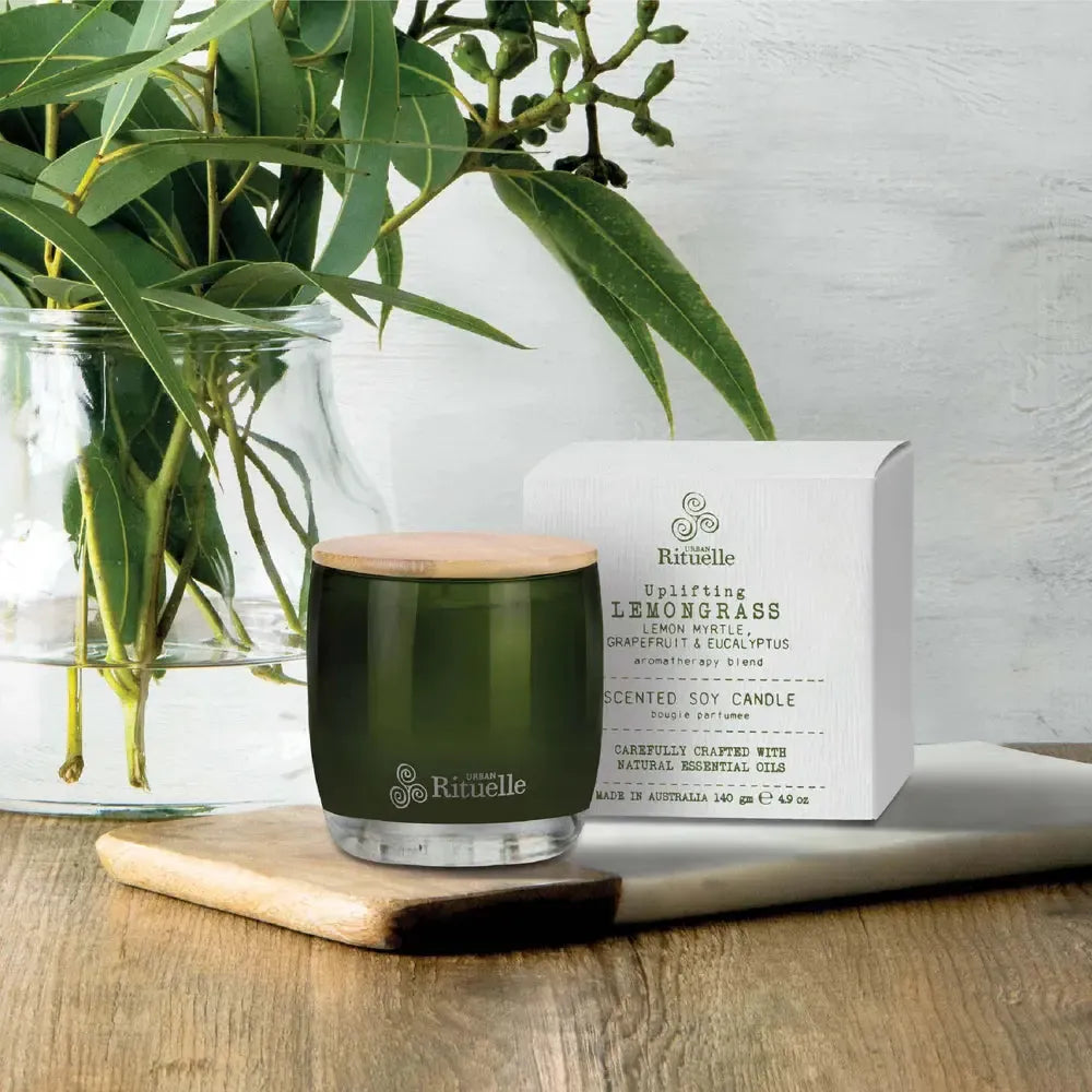 Lemongrass Candle 140gm-Urban Rituelle-Lima & Co