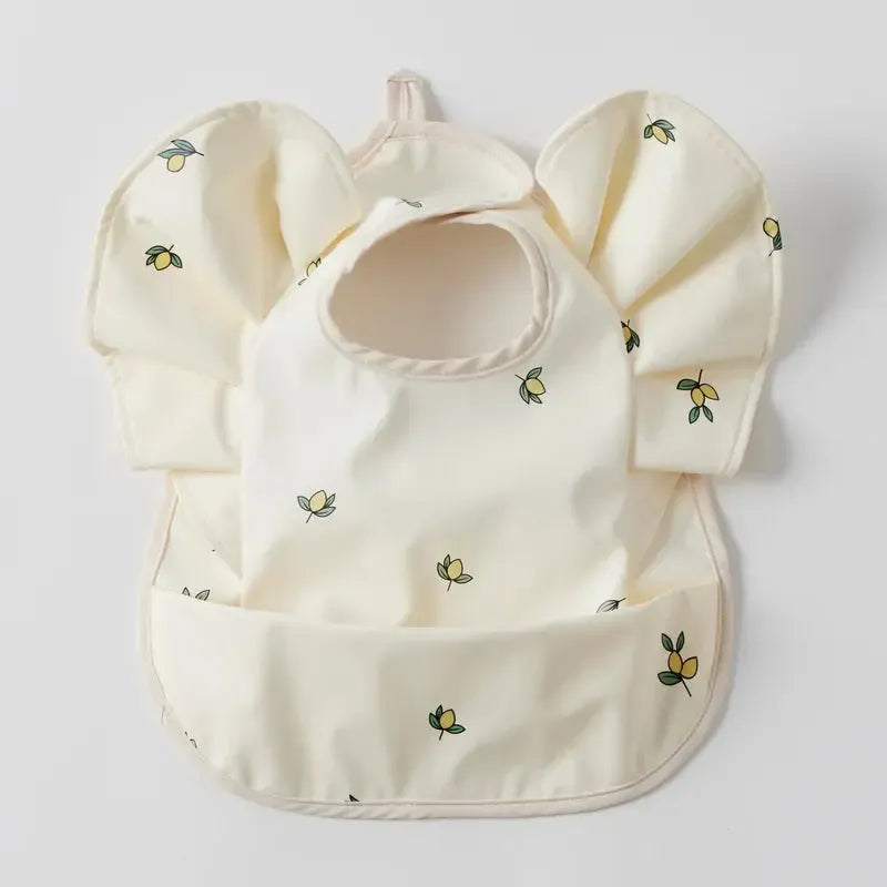 Lemons Frilled Bib-PILBEAM LIVING-Lima & Co