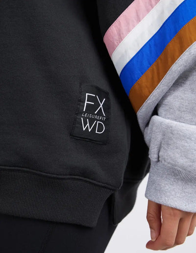 Levitate Panel Crew - Washed Black-Foxwood-Lima & Co