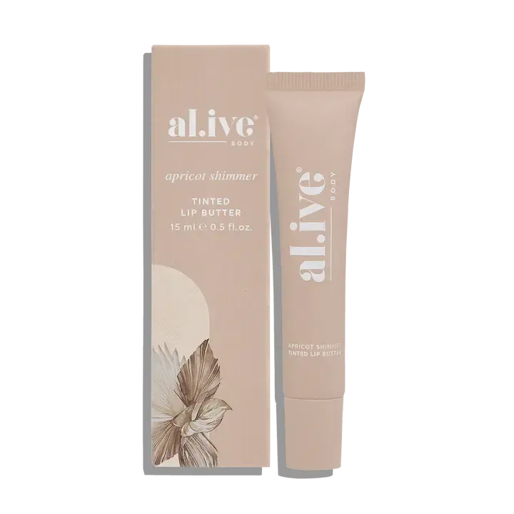 Lip Butter - Apricot Shimmer-ALIVE BODY-Lima & Co