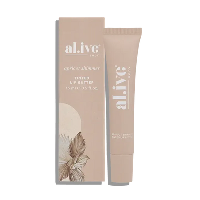 Lip Butter - Apricot Shimmer-ALIVE BODY-Lima & Co