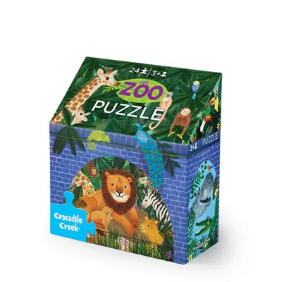 Little Building Puzzle 24 pc - Zoo-Tiger Tribe-Lima & Co