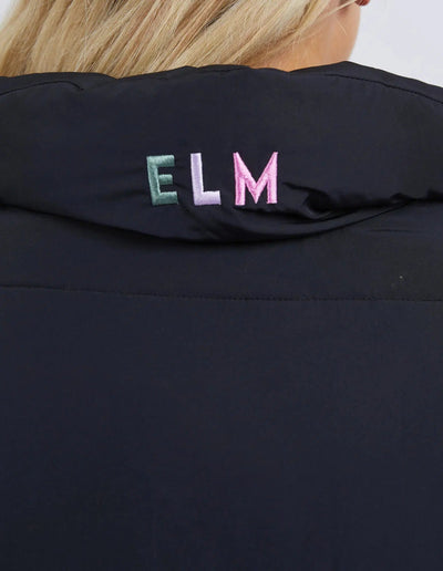 Longline Puffer Vest - Black-Elm Lifestyle-Lima & Co