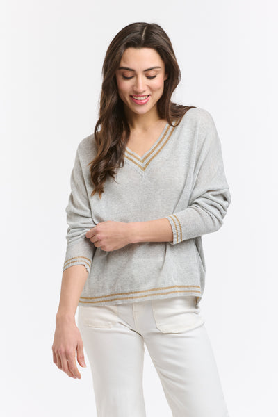 Lurex College Knit - Perla-Italian Star-Lima & Co