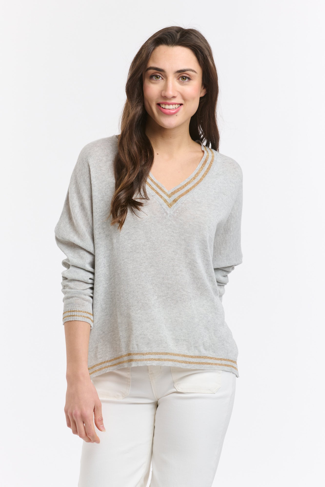 Lurex College Knit - Perla-Italian Star-Lima & Co