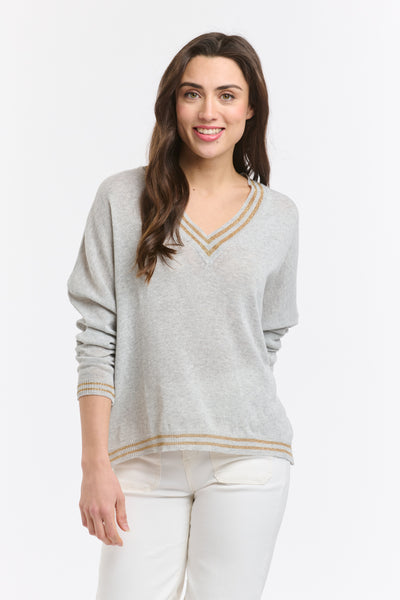 Lurex College Knit - Perla-Italian Star-Lima & Co