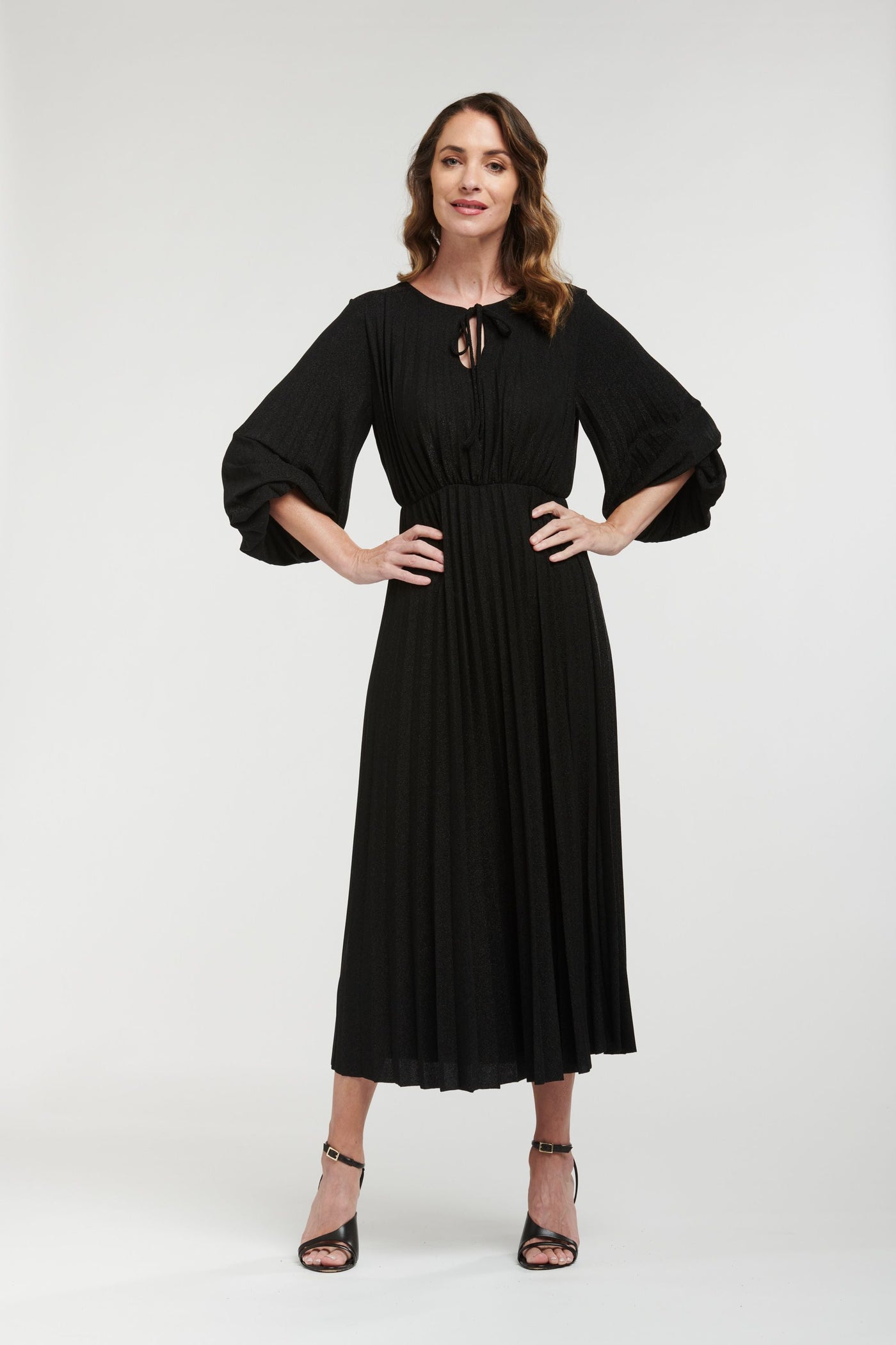 Lurex Dress - Black-Urban Luxury-Lima & Co