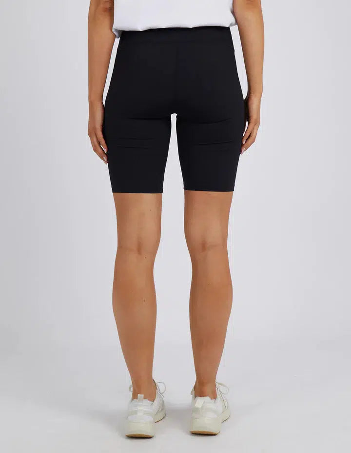 Luxe Rib Bike Short - Washed Black-Foxwood-Lima & Co