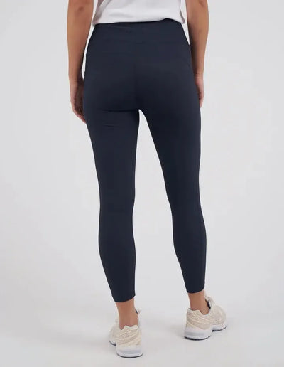 Luxe Rib Legging - Navy-Foxwood-Lima & Co